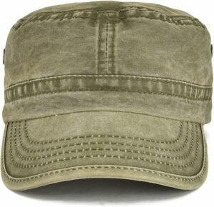 Washed Cotton Military Army Cap