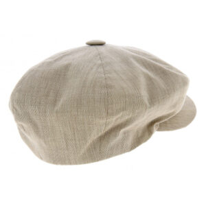 Wexford Irish Flat Cap Cotton Beige