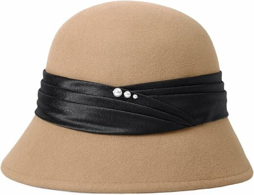 Women Cloche Felt Hat