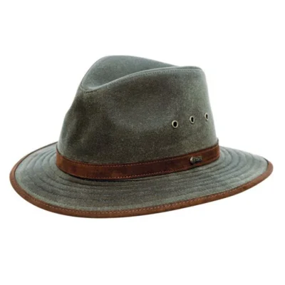 Women Madison River Oil Skin Outback Hat