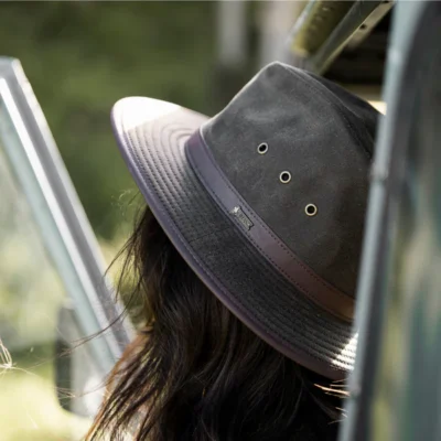 Women Madison River Oil Skin Outback Hat