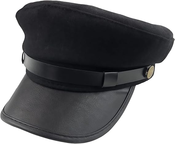 Women Men Fashion Chauffeur Fiddler Hat