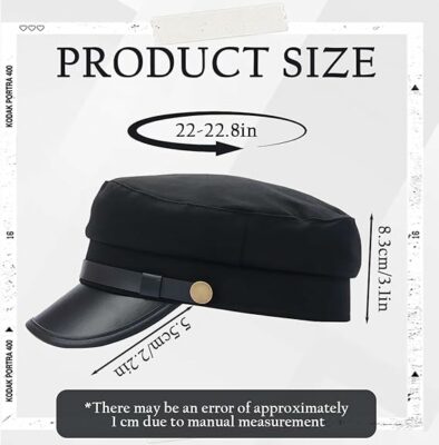 Women Men Fashion Chauffeur Fiddler Hat