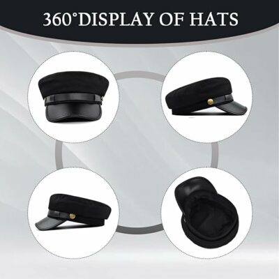 Women Men Fashion Chauffeur Fiddler Hat