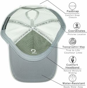 Women Oceans Beach High Ponytail Trucker Cap