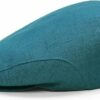 100% Linen Flat Cap for Men