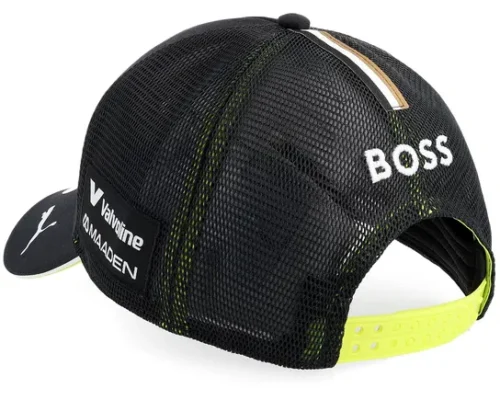 Aston Martin F1 26 Stroll Black A-frame Trucker