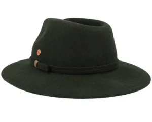 Atlanta Trekking Green Fedora Hat