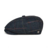 Brood slate blue Newsboy Cap