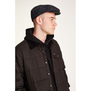 Brood slate blue Newsboy Cap