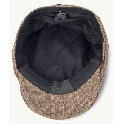 Brown Donegal Flat Cap
