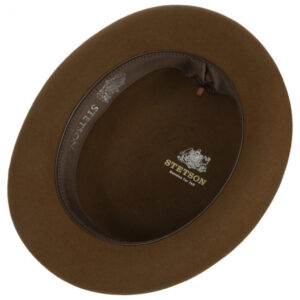 Brown Felt Bowler Hat
