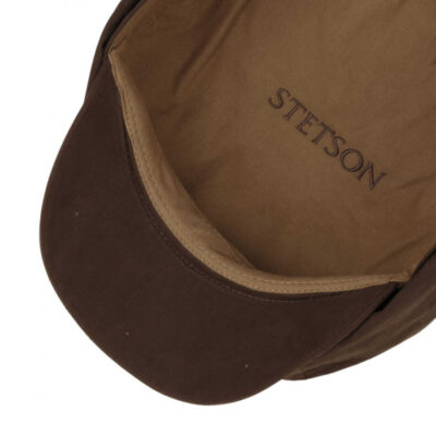 Brown Waterproof Newsboy Cap