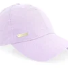 Chambray Fabric Baseballcap Lilac Dad Cap