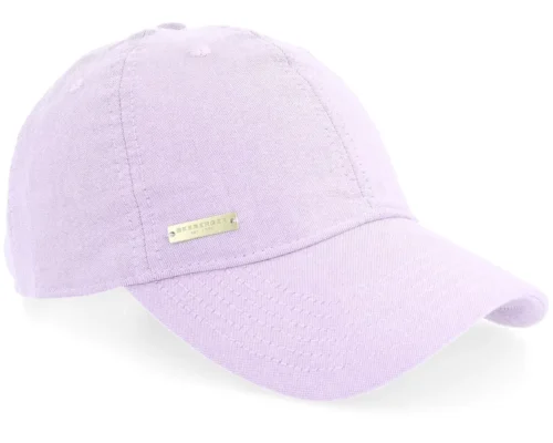 Chambray Fabric Baseballcap Lilac Dad Cap