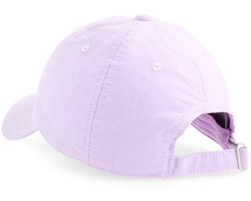 Chambray Fabric Baseballcap Lilac Dad Cap