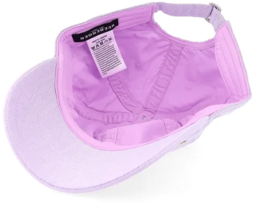 Chambray Fabric Baseballcap Lilac Dad Cap
