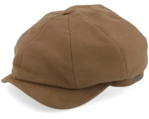 Classic Chocolate Newsboy Cap