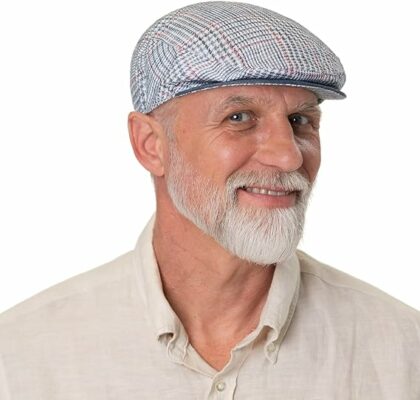Colino Men Check Flat Cap