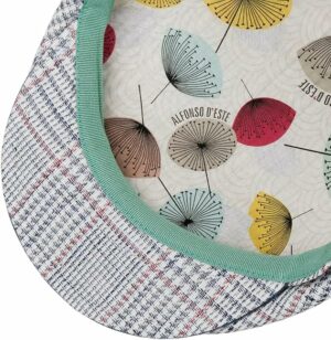 Colino Men Check Flat Cap