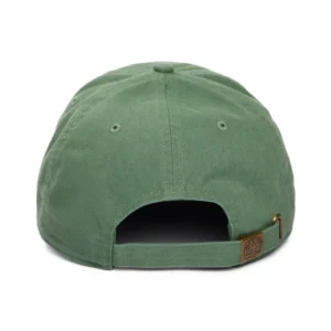 Cotton Canvas Baseball Cap - Light Forest