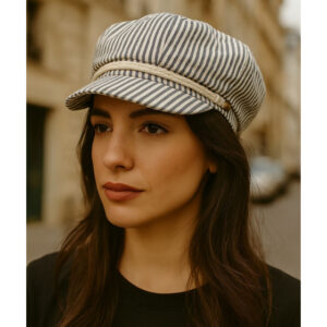 Cotton & Linen Bakerboy Cap