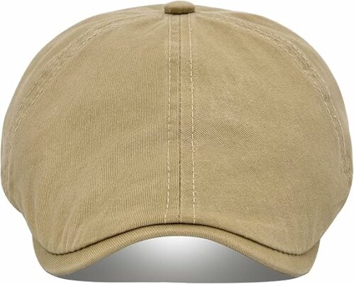 Cotton Washing Flat Cap