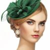 Derby Pillbox Kentucky Hat for Women - Green