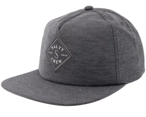 Drifter Black A-Frame Baseball Cap