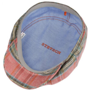 Eight-Panel Pink Newsboy Cap