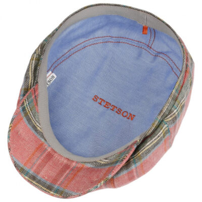 Eight-Panel Pink Newsboy Cap