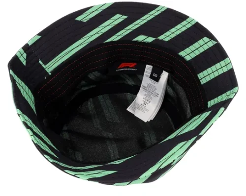F1 Logo Track Graphic GreenBlack Bucket