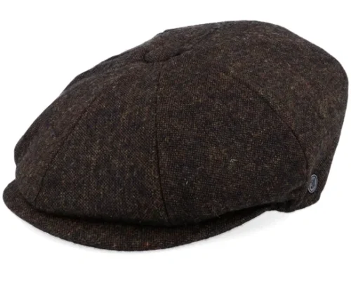 Falconbrook Brown Flat Cap
