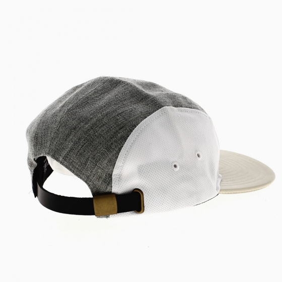 Gray & Beige Golden Baseball Cap
