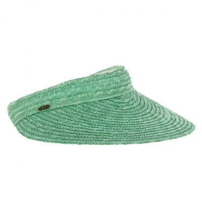 Green Straw Visor