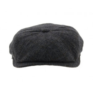 Grey Newsboy Cap