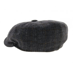 Grey Newsboy Cap