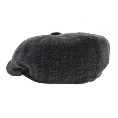 Grey Newsboy Cap