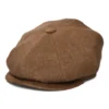 Jute Newsboy Cap - Taupe
