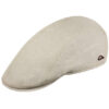 Linen Beige Flat Cap