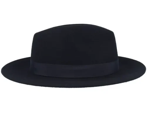 Mathis Swallow Black Fedora Hat