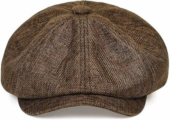 Men Adjustable Newsboy Cap