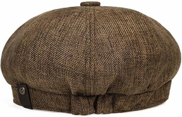 Men Adjustable Newsboy Cap