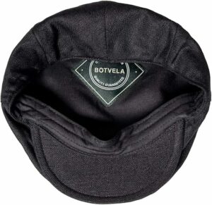 Men Linen Ivy Breathable Summer Flat Cap