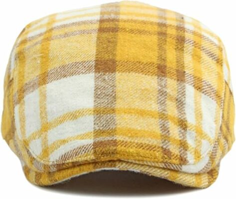 Men`s Classic Adjustable Ivy Flat Cap