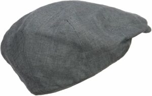 Men's Linen Summer Ivy Flat Cap