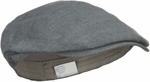 Men's Linen Summer Ivy Flat Cap