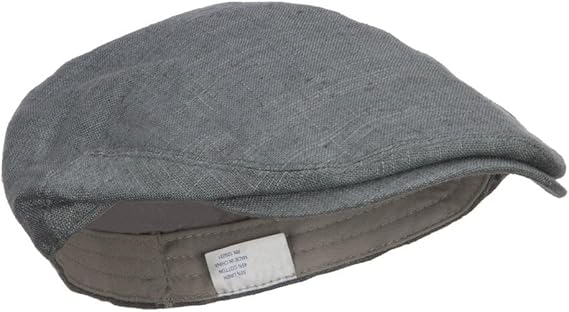 Men's Linen Summer Ivy Flat Cap
