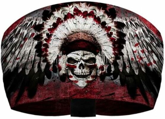 Men's Winged Chief Skull Performance Bandana