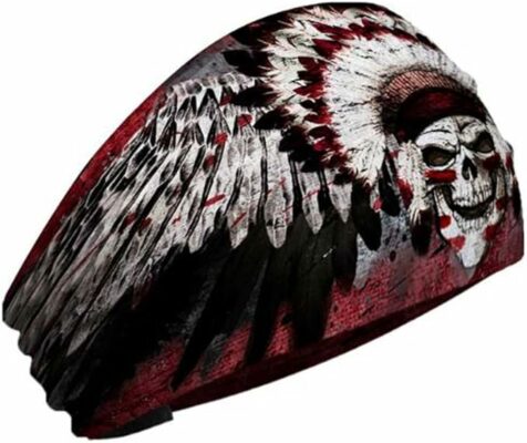 Men's Winged Chief Skull Performance Bandana